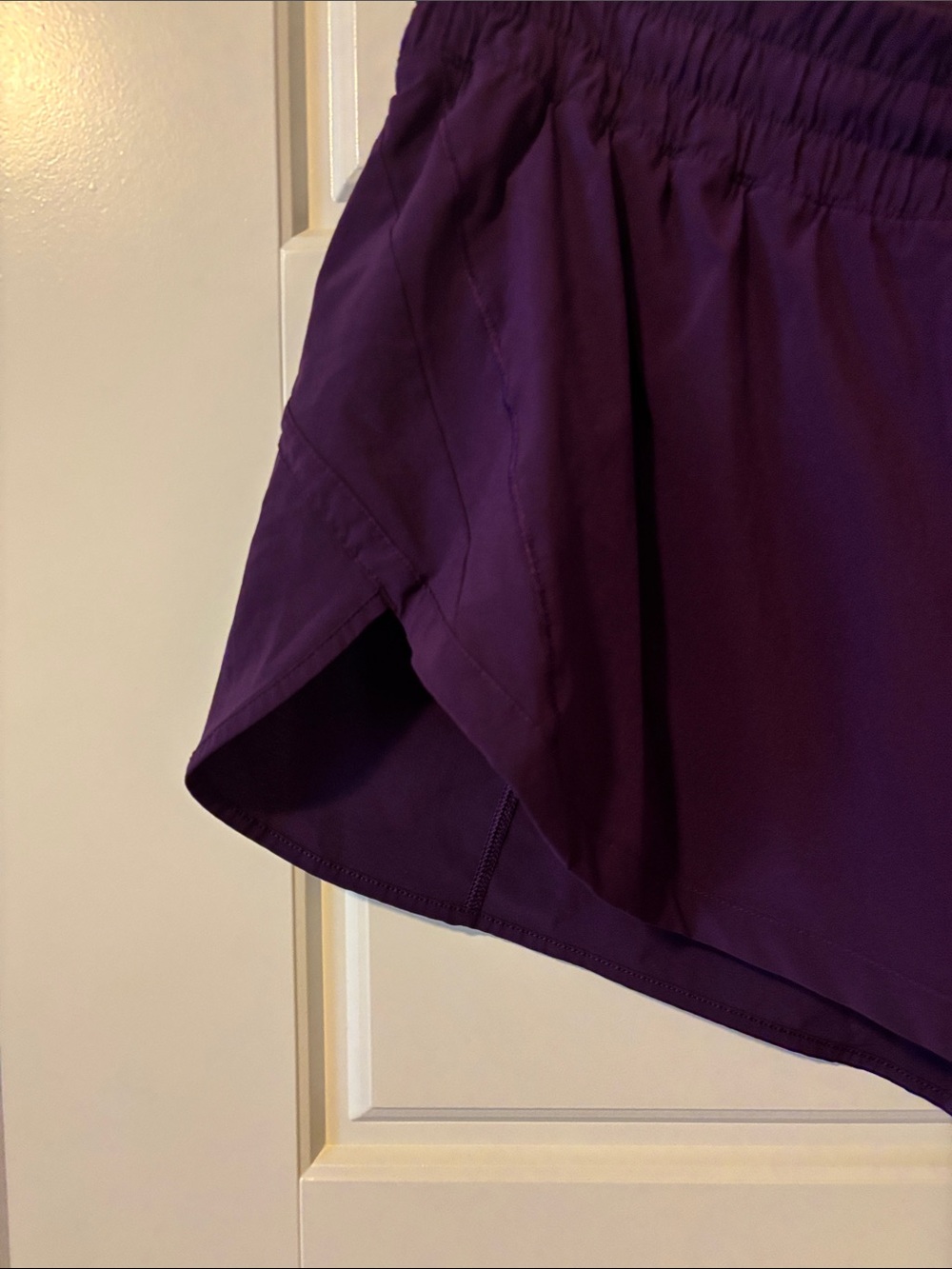 lululemon hotty hot Deep Purple Athletic Running Shorts - Picture 3 of 4